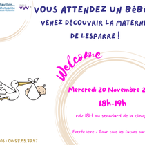 Lire la suite : Futurs parents : visitez la maternité le 20 novembre